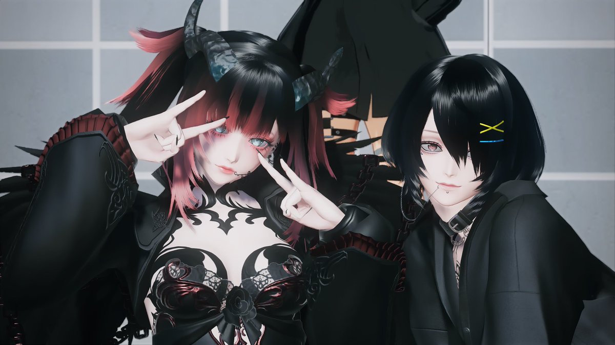 OxO_PSO2's tweet photo. ぶちさんに撮ってもらったやつがあった。 https://t.co/jvWOzrdHPV