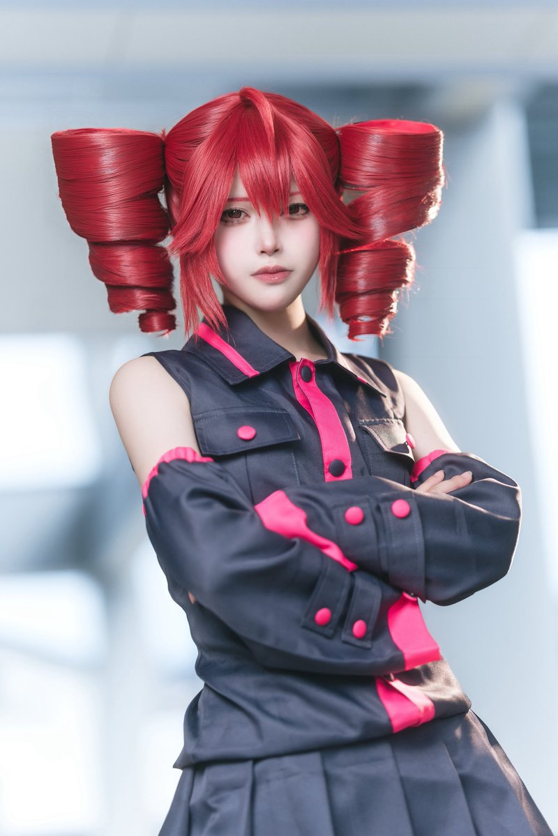suichon_0528's tweet photo. 重音テトCosplay https://t.co/jtRuveYd2p