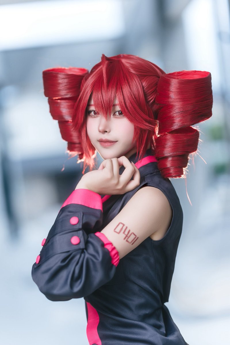 suichon_0528's tweet photo. 重音テトCosplay https://t.co/jtRuveYd2p