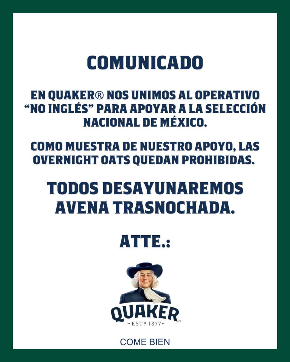 Prisssinprisa's tweet photo. @Javisness Quaker jajaja https://t.co/7uXeSMGwVG