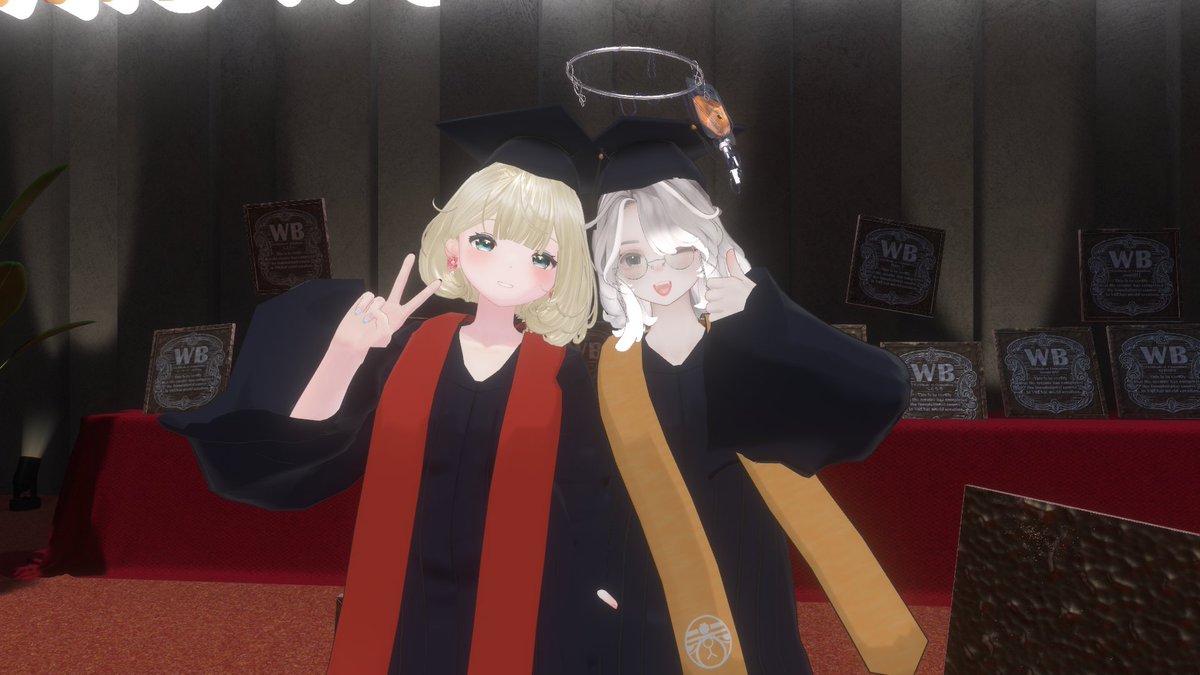 oe_tw's tweet photo. 昨日は約7ヶ月続いた #VRCWB 1期生の卒業式でした
最初はBlenderでフルスクラッチのワールドを作りたくて参加しましたが、それ以外にも多くのことを学び、良き仲間ができ、楽しみながら成長することができました

8月には2期生の募集を行う予定のようですので、興味のある方はぜひ参加してみてください
以下のワールドから公式グループ、Discordサーバーに入れます
https://t.co/DhUQ6dglP1
