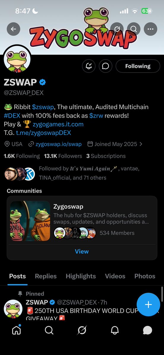 yuteiko's tweet photo. @ZSWAP_DEX France on the lead 🇫🇷 

@yvrislot @ursoseelie @akieimnida 

$ZSWAP CA: 0x2e44aB95549b8a12AFDB970bde5A6a78365e4444 https://t.co/m0Qrs4GviN