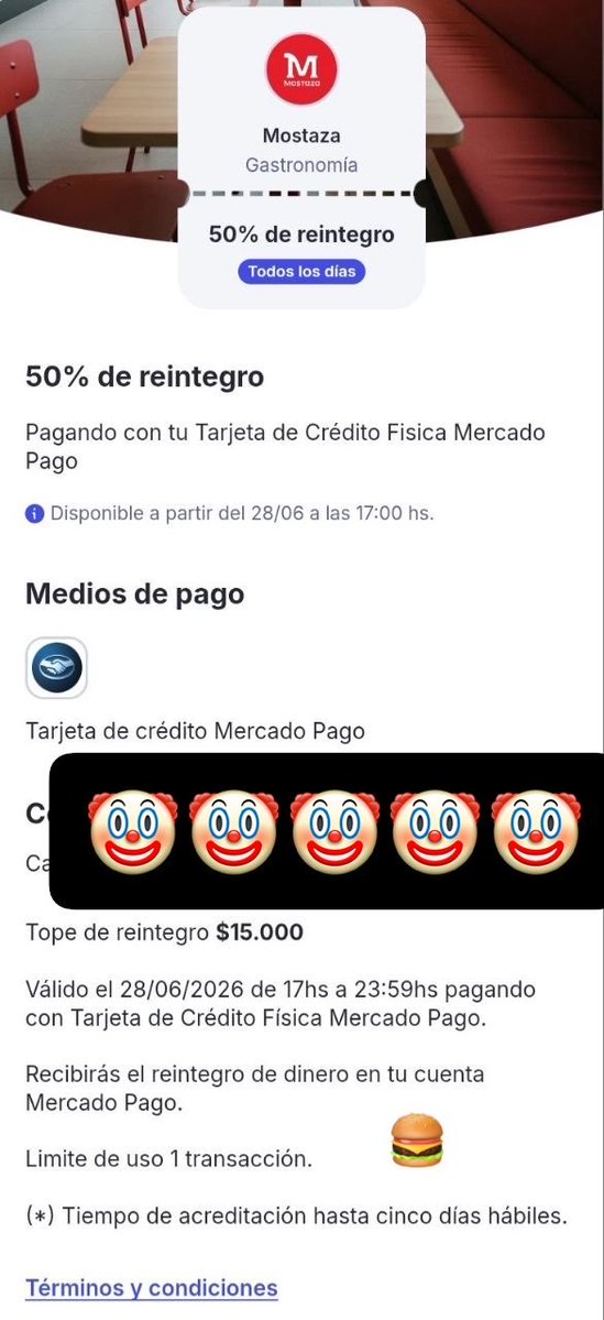 ManiacAnalyst's tweet photo. Todos los que utilizamos la promo del domingo pasado hemos sido estafados @Mostaza_ok  @MercadoPago  Que podemos hacer @dzapatillas  ?? https://t.co/SZKgo3S3Lv