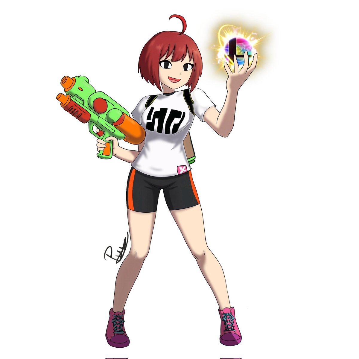 pollito2O0's tweet photo. Es hora de smash 
Dibujo para : @Haoryu_Zarc https://t.co/9qGlIz631i