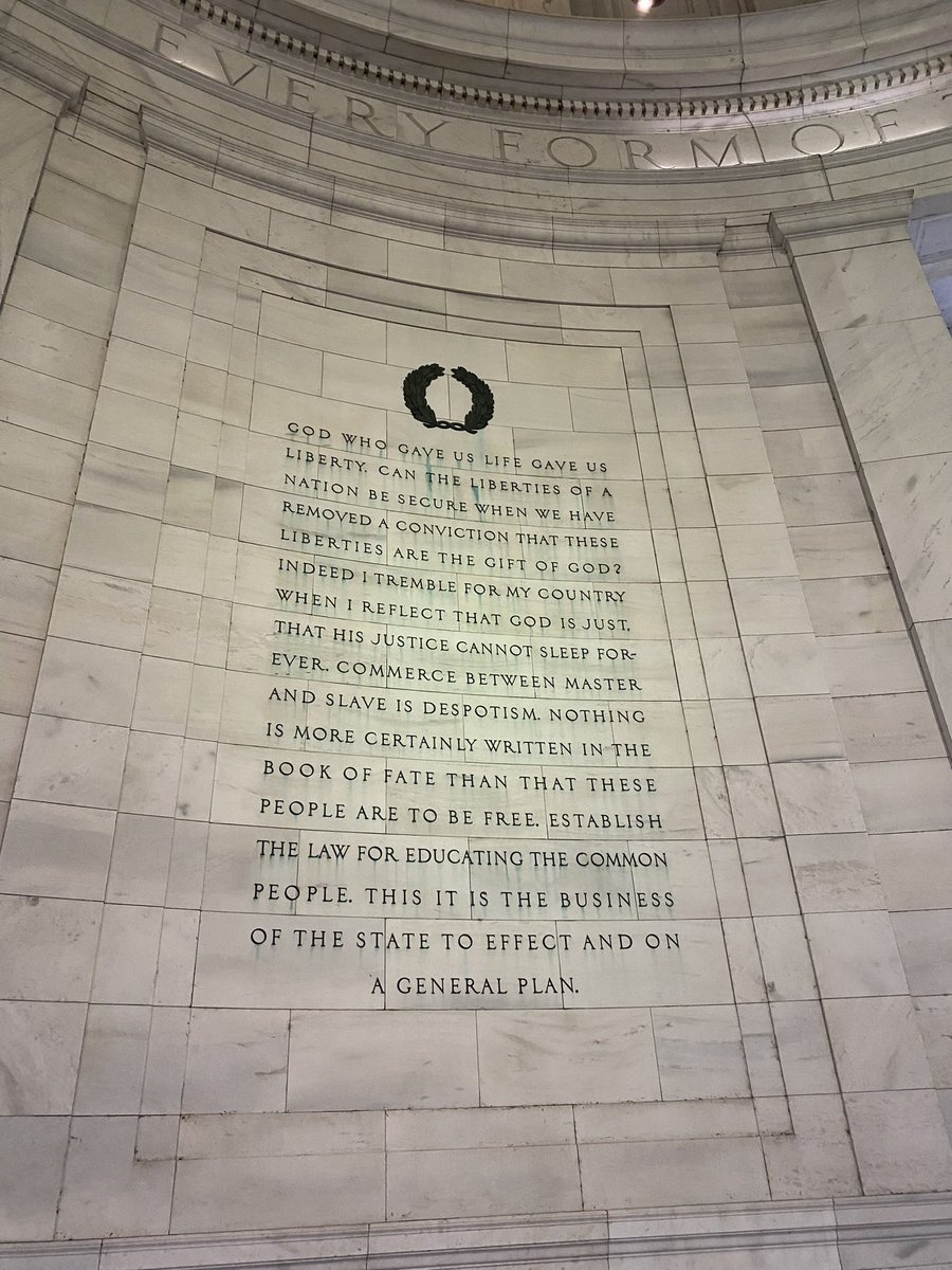 Joseph_MSU's tweet photo. “God who gave us life gave us liberty.”

Happy 250, America. God bless and keep you; I love you so. https://t.co/7SSNboSXfa