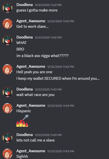 VoreVori's tweet photo. Im only doing this once, this comissioner who goes by the name of Agent Awesome has been harrassing me to take down a commission after saying weird stuff to me in dms and calling me a slave. https://t.co/rNyaKfmuP1