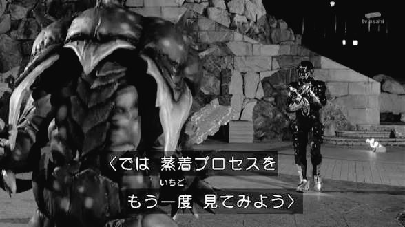 13Rider's tweet photo. 川澄綾子｢では、蒸着プロセスをもう一度四人いっぺんにやると私の労力が4倍になるので割愛しよう...！｣
#nitiasa #GAVAN #超ギャバン https://t.co/1mWVfGZFc2