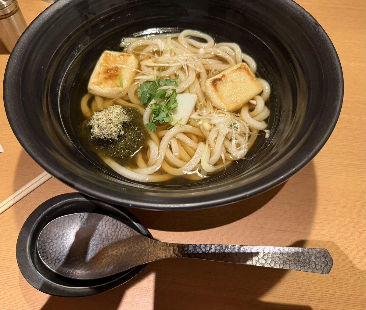 takerudaniel's tweet photo. つるっと。
召し上がれ^ ^
#つるとんたん 
久しぶりに行ったー https://t.co/tGCSF8jUoj