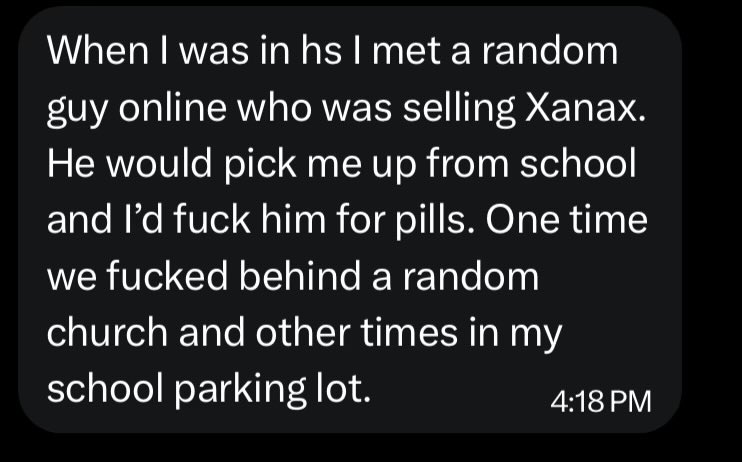 nymphosconfess's tweet photo. Fucking for bars https://t.co/RnYBsee4L4