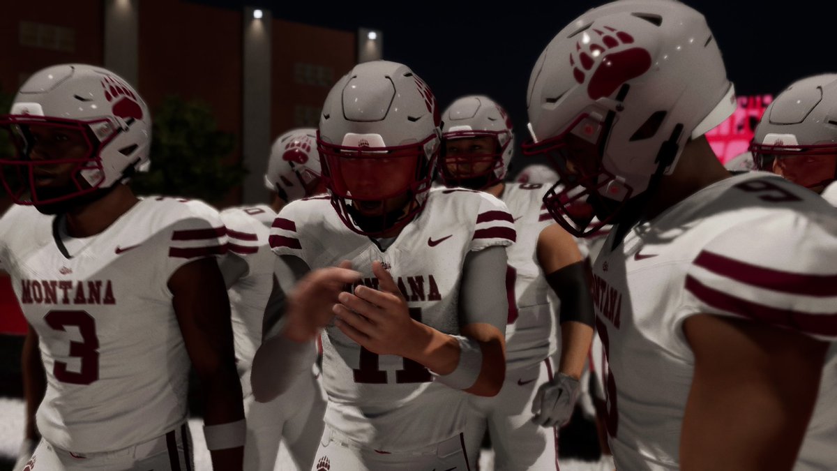 yadattrey's tweet photo. Montana Grizzlies now available on CFB 27 TeamBuilder! Search user ‘YaDatTrey’ #CFB27 @EASPORTS https://t.co/DBG97oZs3u