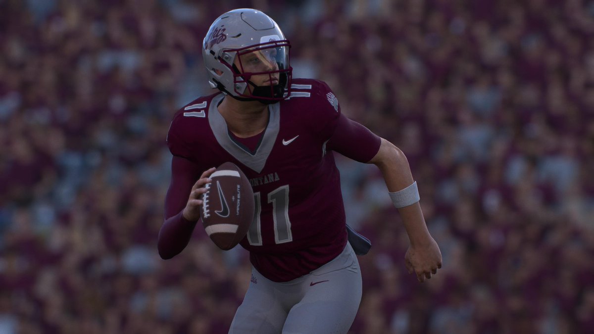yadattrey's tweet photo. Montana Grizzlies now available on CFB 27 TeamBuilder! Search user ‘YaDatTrey’ #CFB27 @EASPORTS https://t.co/DBG97oZs3u