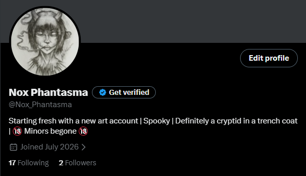 _Noxxygen's tweet photo. Here's my new account. Posting from here so that you know this is me. https://t.co/0ooElFumg0