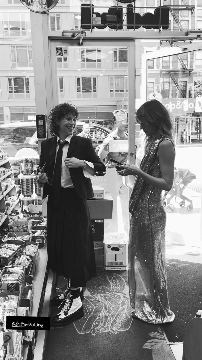 bestsukiw's tweet photo. Suki Waterhouse and King Princess ready for Taylor Swift and Travis Kelce's wedding yesterday in New York! https://t.co/QXKgQLMwag