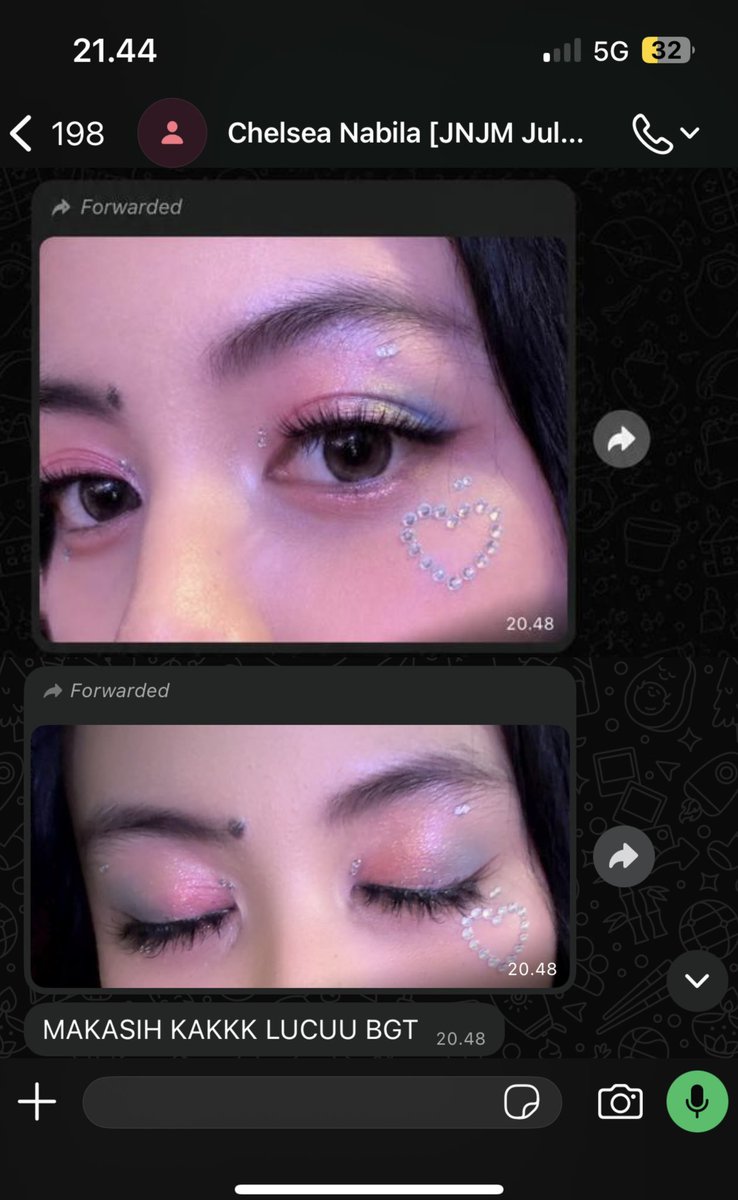 rdesieka's tweet photo. ✨Salah satu ulasan eye makeup JNJM Duality Jakarta 2026✨ https://t.co/fEE7F0xot8