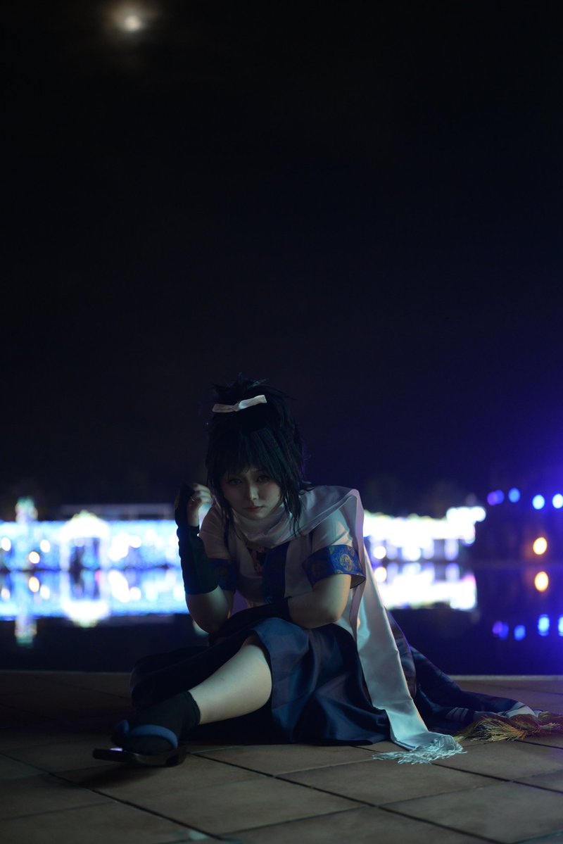 Ougenri's tweet photo. ⚠️Cosplay/刀剣/��定

「闇に隠れる」  

📸→ モケさん @boheusagi  
 #ラグコス    #おうりこみチラシ  #ラグコス2026 https://t.co/SE8bWvQwCi