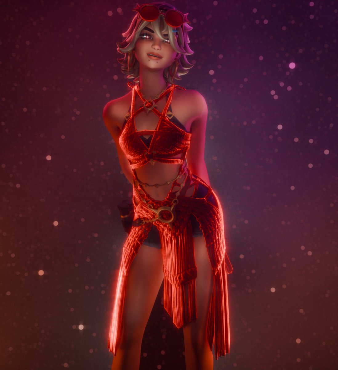 DriftyyyIce's tweet photo. The Highstakes Club heatwave 🔥

♥️&amp;♻️are very much appreciated! Don't forget to follow for more art :D

#Fortnite #FortniteArt #Blender https://t.co/4JDClx3DRL