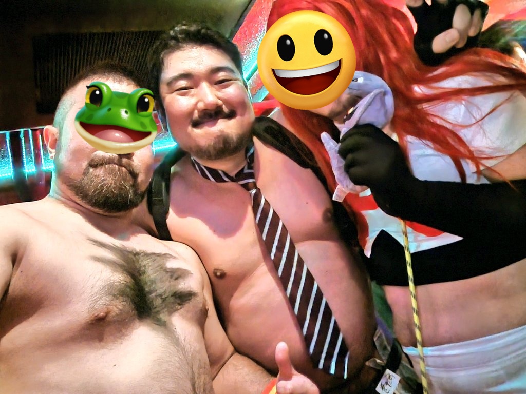 hasukichi's tweet photo. アニソンエクス参加してきました！

ずっとやってみたかった｢ザンギエフ｣のコスプレで。
胸毛はアイブロウ1本使いました(

いやね、身体がキャラに伴ってないのは分かってる！
でも、やりたかったんやもん・・・！

今回はコスプレ人口少なめだった上にごつい人が多かったので肩身が狭かった😅ww https://t.co/nvaHRcOzbX