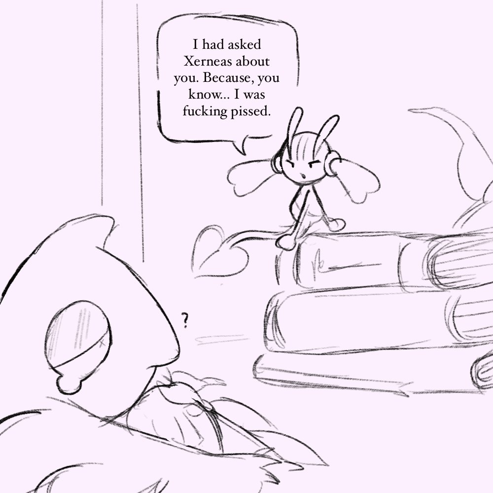 ElysiumArena's tweet photo. [ yamask az au ]

Another sketchy comic, where Floette discusses some of what she did after AZ's passing (1/2) https://t.co/0j5wlPxuOJ