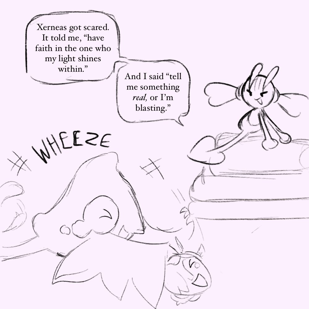 ElysiumArena's tweet photo. [ yamask az au ]

Another sketchy comic, where Floette discusses some of what she did after AZ's passing (1/2) https://t.co/0j5wlPxuOJ
