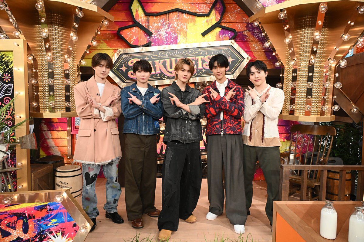 modelpress's tweet photo. 【「M!LKの爆裂ミッション」囲み取材🥛💥】

“過去一辛い企画”挑んだ初GP帯冠番組💦
「メンタルがやられそうなくらい大変でした」

目指すはレギュラー化❗️
「皆さんの明日を支えられる番組に」

✍🏼取材全文
https://t.co/QrZG6iJhPp

#MILKの爆裂ミッション @tbs_bakuretsuM @milk_info https://t.co/IzZIHH57Fm