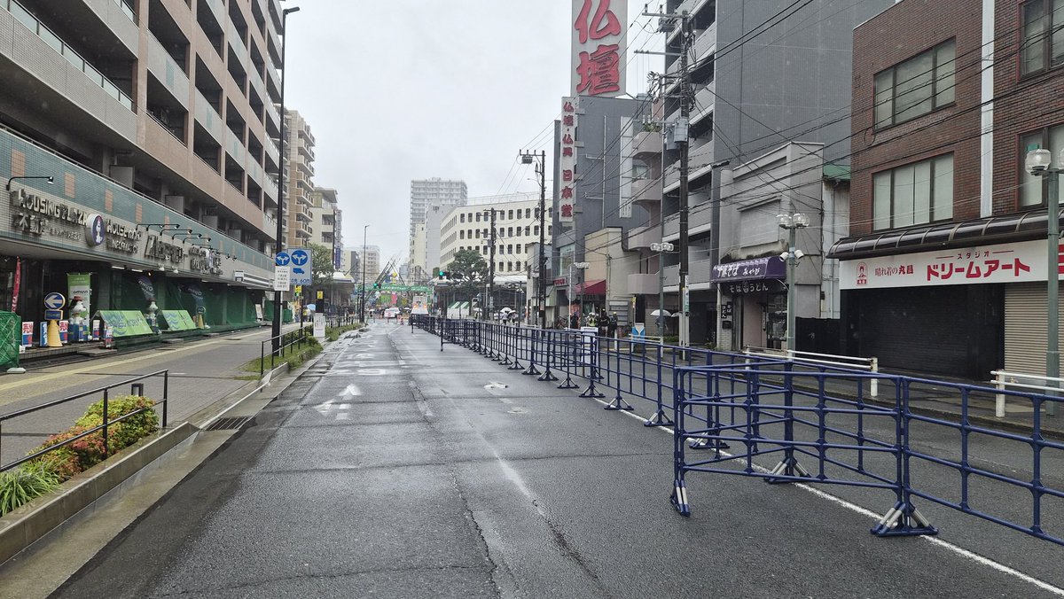 napakura's tweet photo. 最終日は雨の中スタート https://t.co/cz36eduNpz