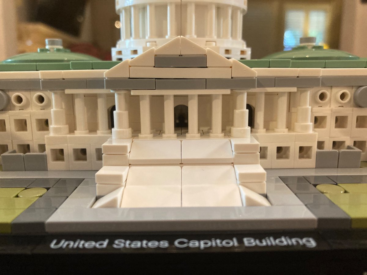 BuildingMyLEGOs's tweet photo. 🏛️IT IS FINISHED!🇺🇸
The 1000+ piece LEGO US Capitol Building
is complete! Swipe to see the hidden interior rotunda under
the removable dome!
What architecture set should we tackle next on
stream?👇#LEGO #LEGOBuilding
#LEGOArchitecture #USCapitol
#TwitchStreamer #AFOL https://t.co/QsoOL7OYbG