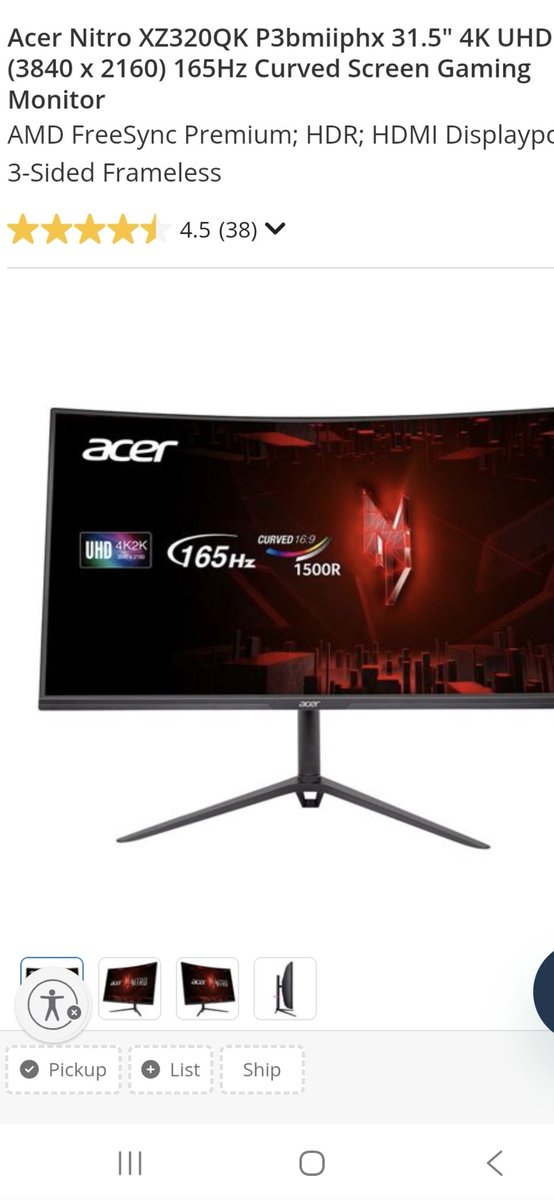 Stuntguy777's tweet photo. My Acer @Acer monitor is stuck on an endless loop of turning on then immediately turning off after like 3 seconds due to an internal problem most likely a short or something but the thing is that ive only had to monitor for less than 2 years (picture for reference) anyone else? https://t.co/i9UwrkBZ91