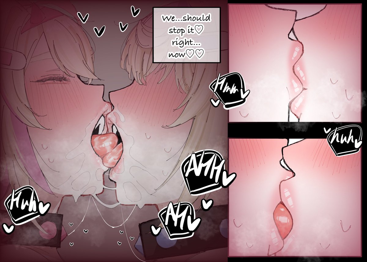 carrot_011's tweet photo. Sisters just kissing https://t.co/dVYRwlgTpI