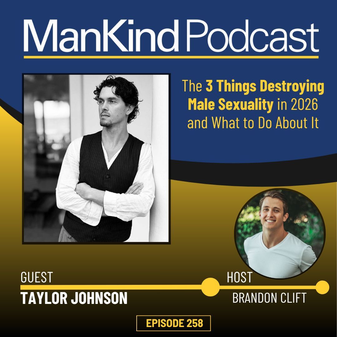 mankindproject's tweet photo. Listen to the Mankind Project podcast for interviews from the leading edge of #MensWork. Episode 258 is out now - The 3 Things Destroying Male Sexuality in 2026 — and What to Do About It with Taylor Johnson - https://t.co/FijQaMBAT8  

Men's sexuality is under siege from every direction — algorithmic porn, AI girlfriends engineered to extract money by never actually satisfying you, and a culture that hasn't given men a single useful framework for talking about any of it. Taylor Johnson has spent seven years in the field helping men overcome sexual dysfunction, anxiety, and disconnection. What he's seeing in 2026 is unlike anything from even two years ago.

In this conversation, you'll learn:

•  Why short-form video and constant digital stimulation are measurably destroying men's capacity to be present during sex
•  How AI girlfriend apps are deliberately designed to hook men in a cycle of wanting without ever delivering — and what that does to a teenage brain
•  Why women still deeply want connection and great sex with men, even in the current cultural climate
 • The exact approach to opening a conversation with your partner about sex, safety, and the headlines that are affecting both of you
•  How to recognize when you've hit your capacity in a hard conversation and what to do instead of going off the rails
•  Why sexual leadership has nothing to do with dominance and everything to do with attunement, safety, and showing up prepared

If you've been avoiding this conversation — with yourself or your partner — this is the episode that ends that.