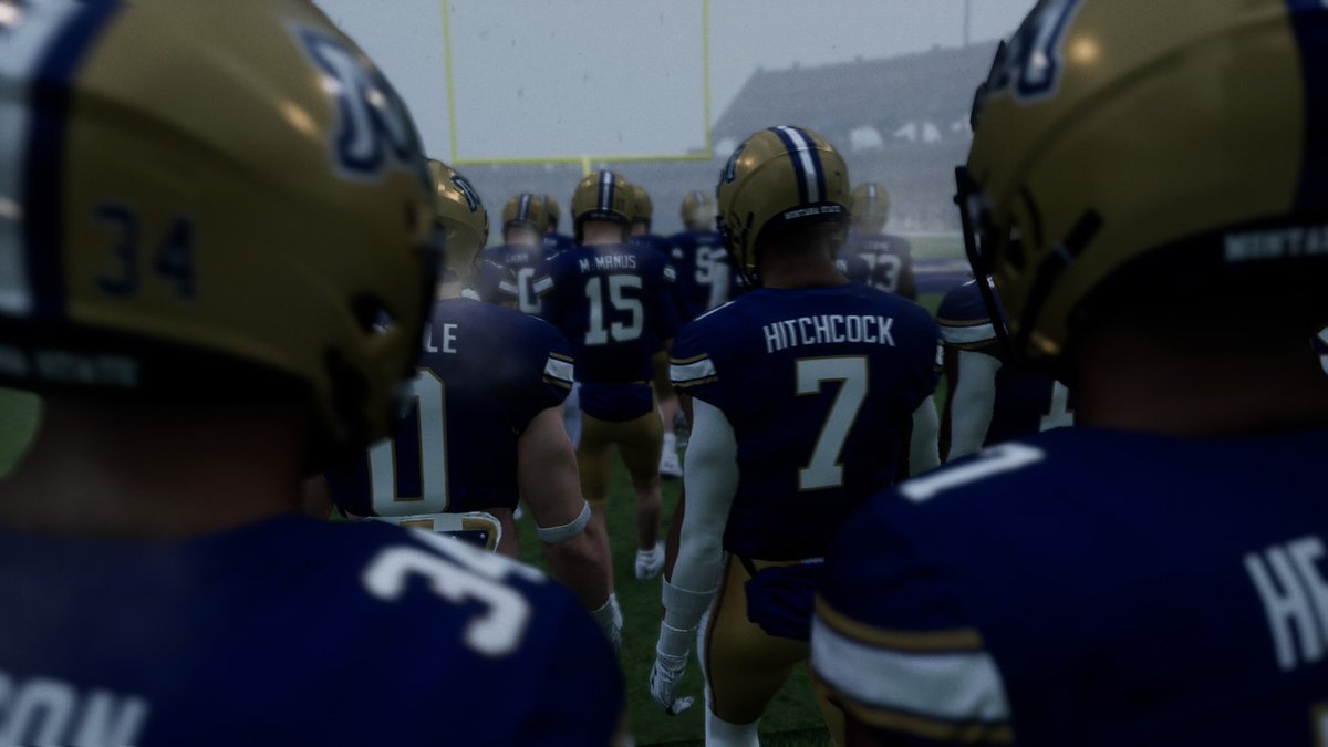 yadattrey's tweet photo. Montana State Bobcats now available on CFB 27 TeamBuilder! Search user ‘YaDatTrey’ #CFB27 @EASPORTS https://t.co/YEWIN7bmNH