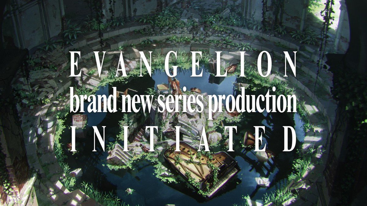 AIR_News01's tweet photo. English version of the video announcing a brand-new "EVANGELION" anime series 

https://t.co/GIHEFEoLa7

[Series staff]
・Series Composition / Screenplay: Yoko Taro
・Directors: Kazuya Tsurumaki, Toko Yatabe
・Music: Keiichi Okabe
・Production: khara × CloverWorks https://t.co/ZjeN8oESIK