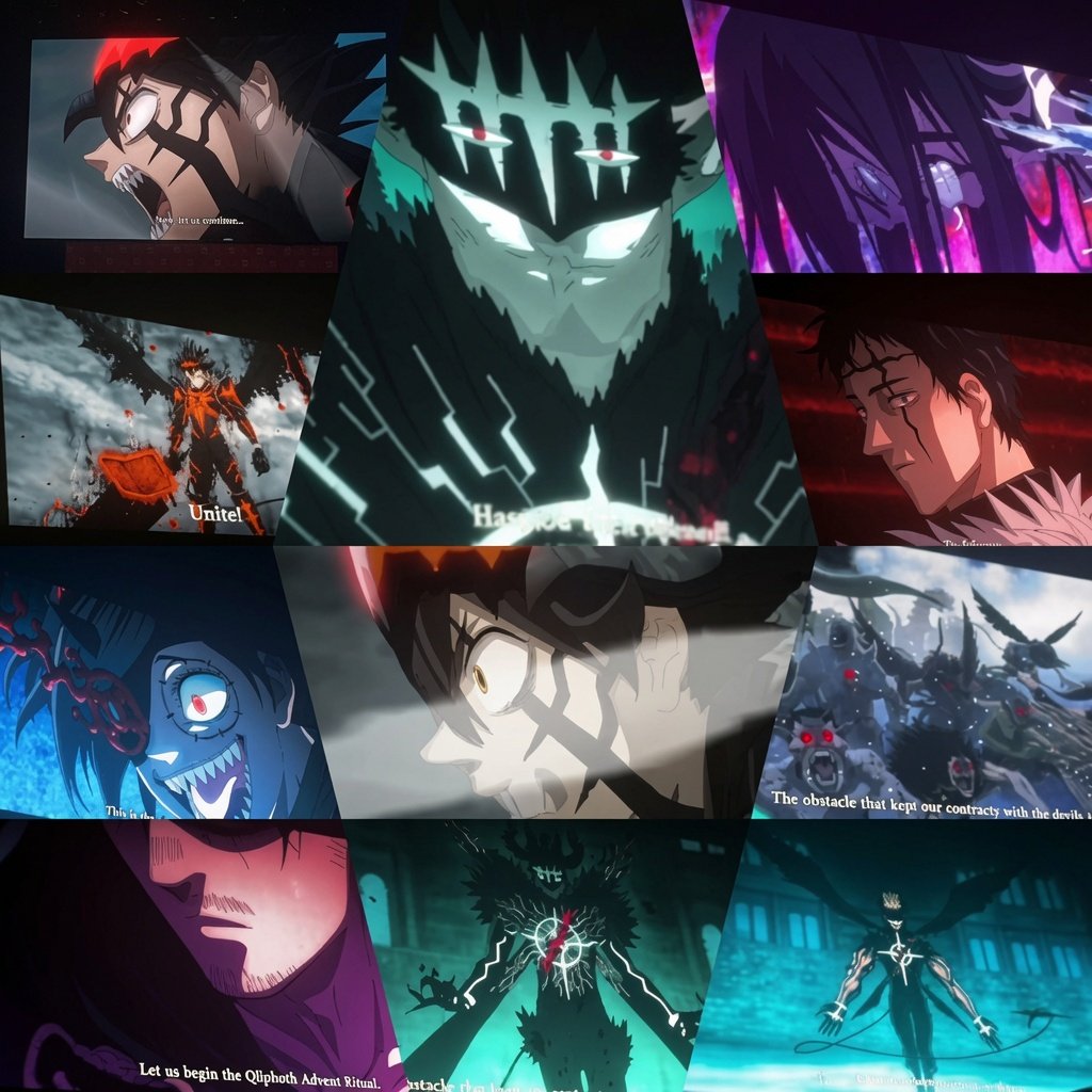 ankush40788892's tweet photo. Black Clover 🍀 fans please tell me release time of this new trailer? Or is it Anime expo exclusive 😭 #BCSpoilers https://t.co/FccGJDDvW1