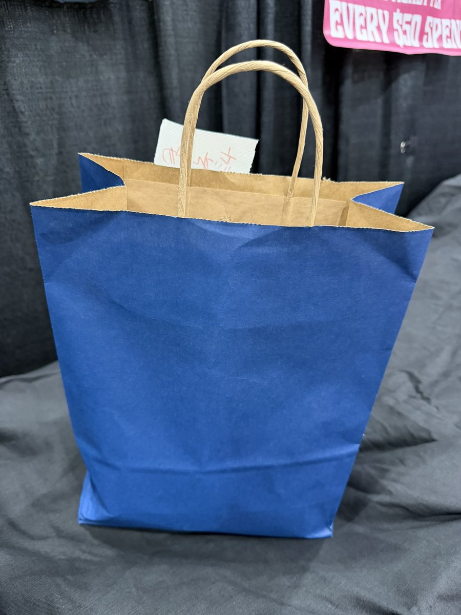 cyikemen_en's tweet photo. @AnimeExpo This bag of merch was left unattended at our Booth SH-114. 

If it’s yours please come and claim it by tomorrow before the event is over. 

#ax2026 https://t.co/YQwiH7rIWr