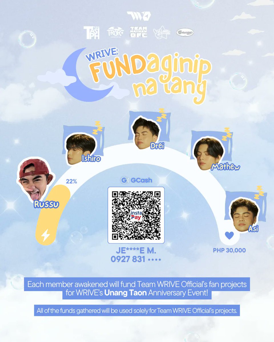 teamwriveofc's tweet photo. 📊 We’re now at 22% of our fundraising goal! ✨

Thank you to everyone who has donated and supported this fan project. FUNDaginip Na Lang is still open! 🩵 

 JULY 25 (SAT), 3PM
📍 Noctos Music Bar QC
🎟️ Ticket Price: P1200
📞 FOR RESERVATIONS: 09175250808
#WRIVE #WRIVE_UnangTaon https://t.co/TXnPsvOS1r