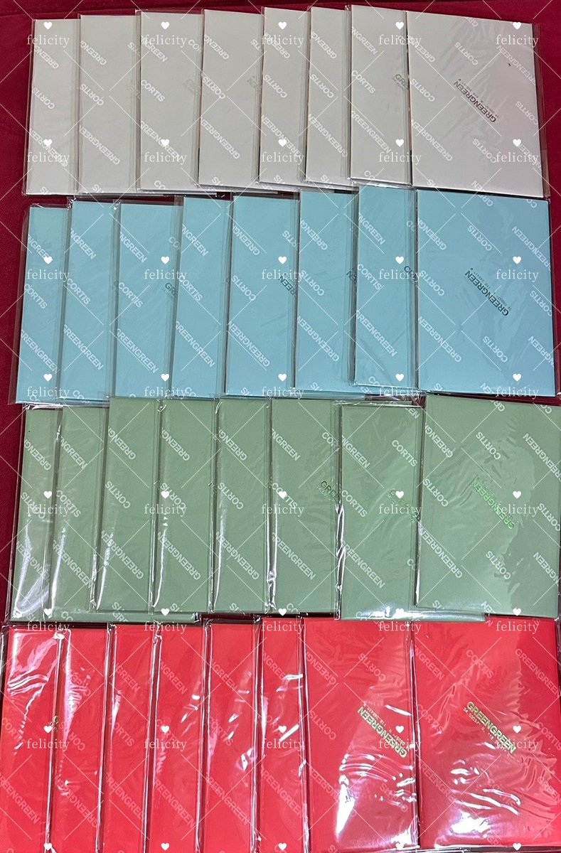 ggumjuniee's tweet photo. Yang mau album weverse cortis masih avail yaa masih ada banyak set 125k each, ready lagi tgl 8 juli😍

t. Wts want to sell weverse cortis greengreen ready ina https://t.co/PLn4m42HIm