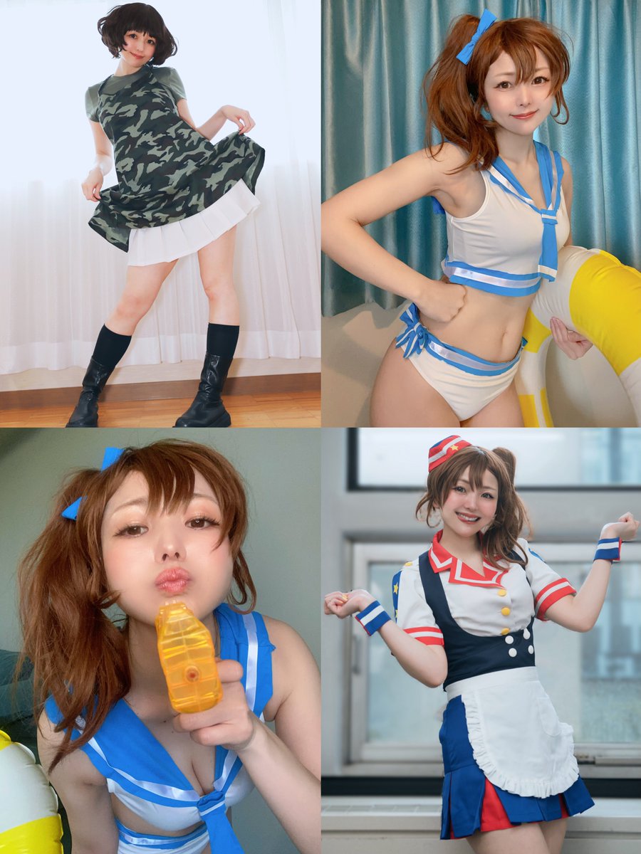pinkukitoumei's tweet photo. 秋山殿いっぱいと真美も出来た💯
 #2026年上半期コスプレ総決算 https://t.co/04Jhdl2UTs