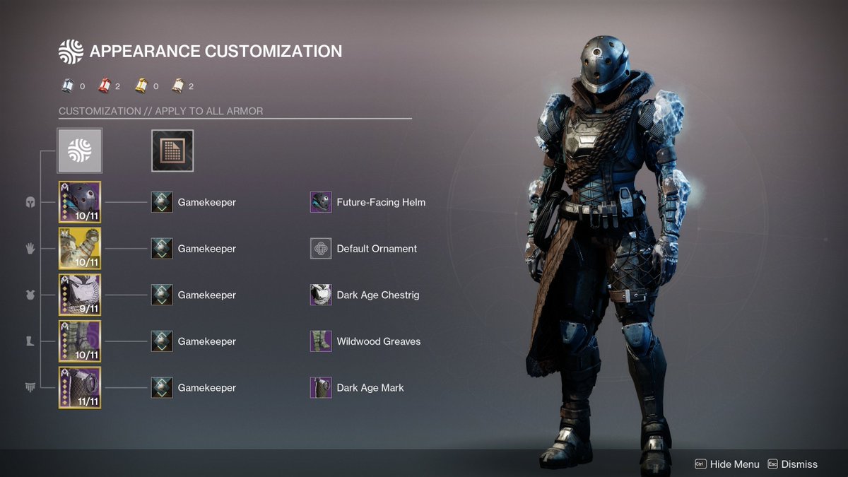 proteusjumpship's tweet photo. heres the transmog since ppl are asking (and the icefall mantle variant) https://t.co/tSX6y8y8PK