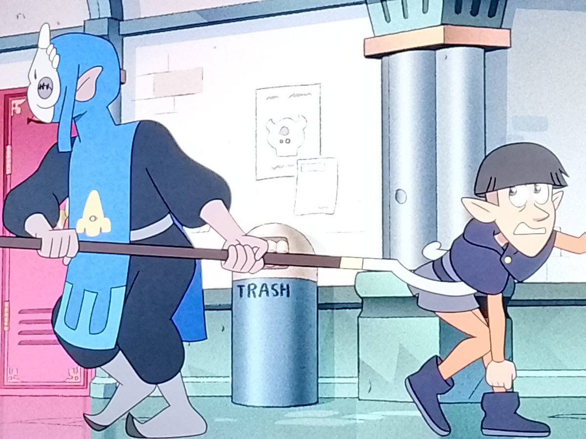 HeartOfSword16's tweet photo. Sabes que Owl House es de fantasía cuando ves a las autoridades escolares haciéndose cargo de los abusivos https://t.co/JmR5VtWriv