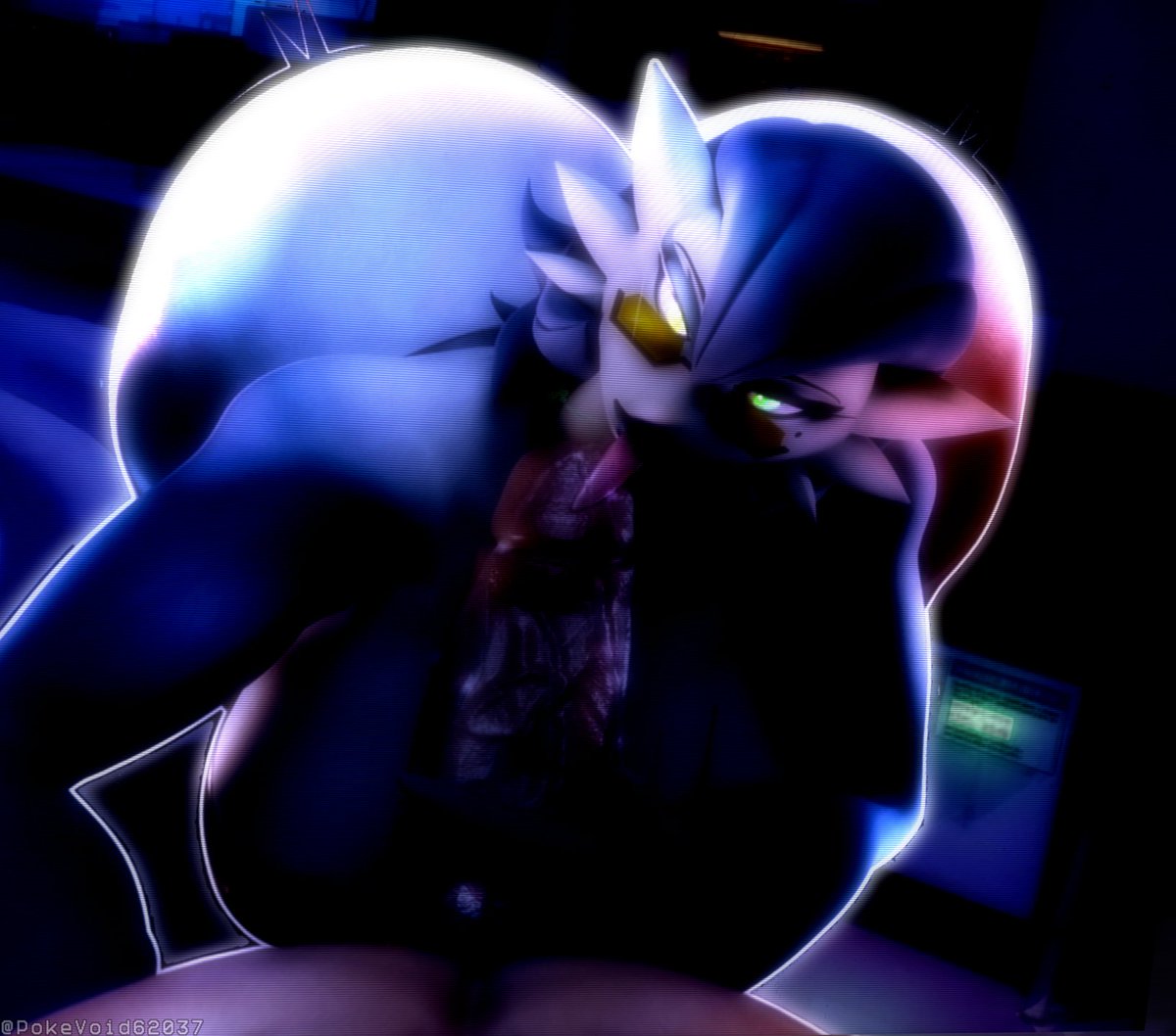 PokeVoid62037's tweet photo. 🪼: Ya estas mejorando corazón, solo vine a hacer tu chequeo nocturna y asegurarme que todo valla bien.. pero con esa 𝗽𝗼𝗿𝗼𝗻𝗴𝗮 𝗮𝗹 𝗮𝗶𝗿𝗲~
— Con sonrisa traviesa —

🪼: Creo que mi revisión tendrá que ser mucho más exhaustiva e íntima mjmj...~ 👁💦

ㅤㅤㅤ  ㅤ¿♡ + ↻? https://t.co/5p1spelMyr
