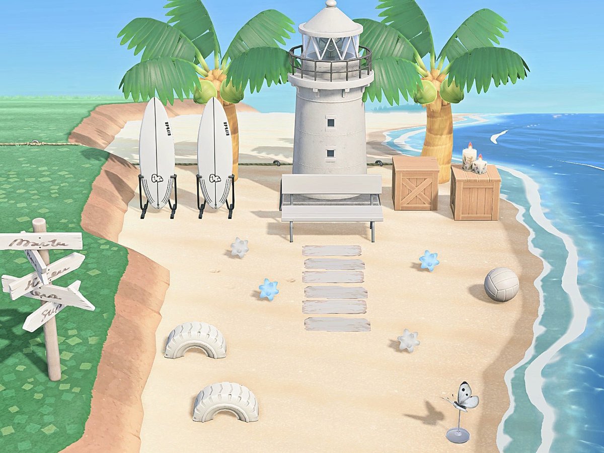 parugame09's tweet photo. マス縛りなしの浜辺レイアウト🏝

 #あつ森  #あつ森写真部
 #AnimalCrossing  #acnh https://t.co/Cau1Xc2hZk
