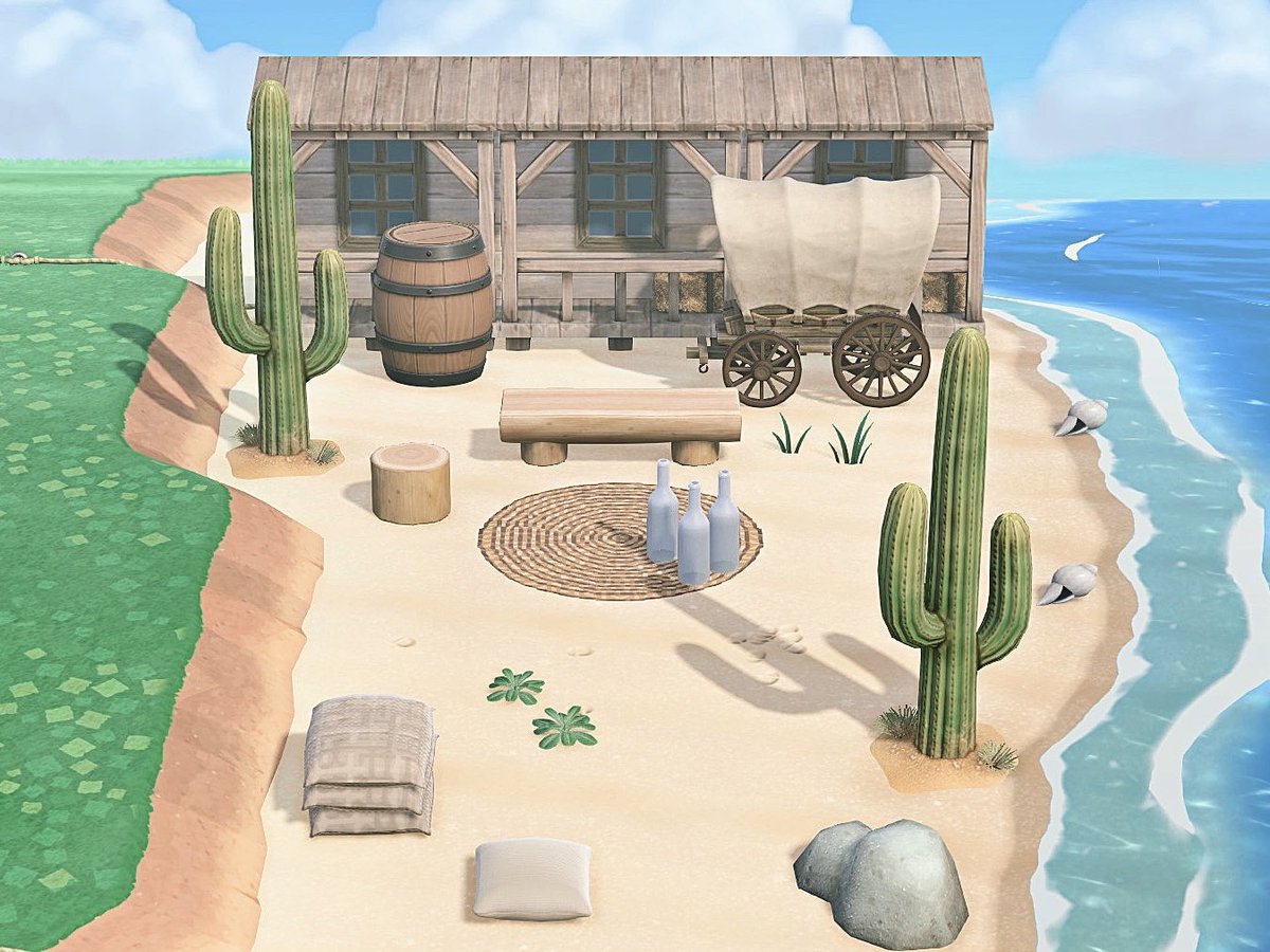 parugame09's tweet photo. マス縛りなしの浜辺レイアウト🏝

 #あつ森  #あつ森写真部
 #AnimalCrossing  #acnh https://t.co/Cau1Xc2hZk