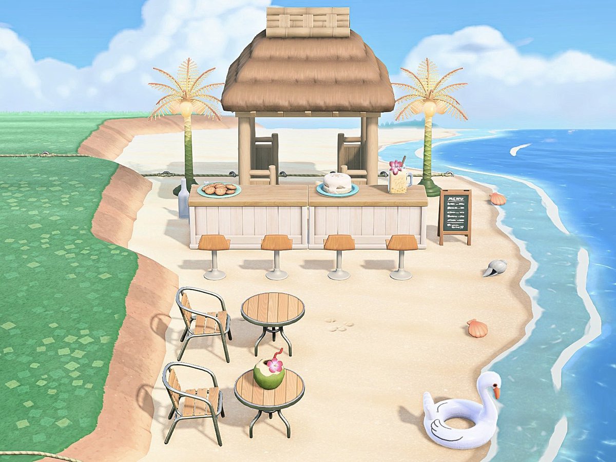 parugame09's tweet photo. マス縛りなしの浜辺レイアウト🏝

 #あつ森  #あつ森写真部
 #AnimalCrossing  #acnh https://t.co/Cau1Xc2hZk