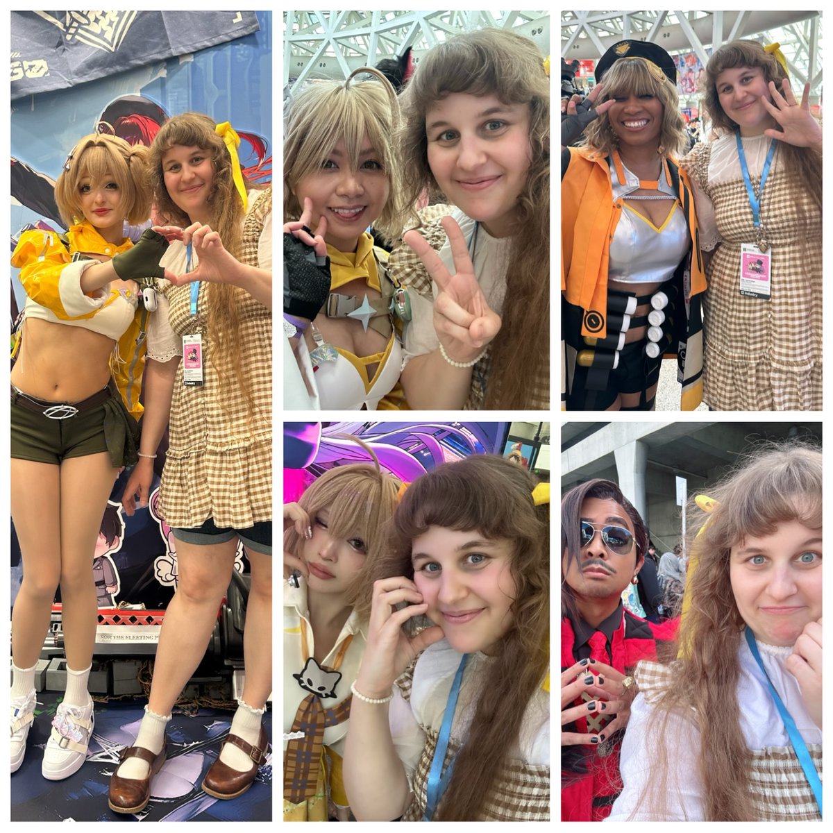 MichelleAMarie's tweet photo. Thank you so much to everyone who stopped by to see me yesterday and to those who cosplayed!⭐️✨ I am so so grateful I get to connect with you all through my acting, writing, and love of the characters! 💛 https://t.co/F7SX3L4VXK