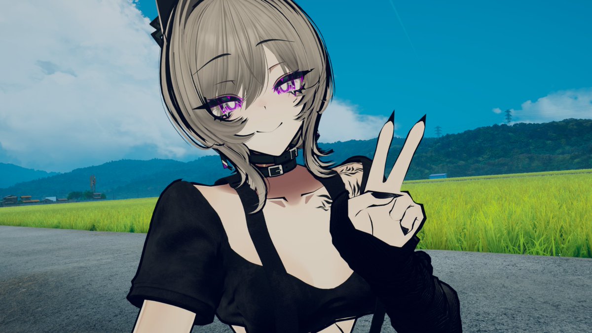 Azamiyami's tweet photo. 前髪上手くいきました！！！　 #SIUSIU3D https://t.co/rXdzYYntz3