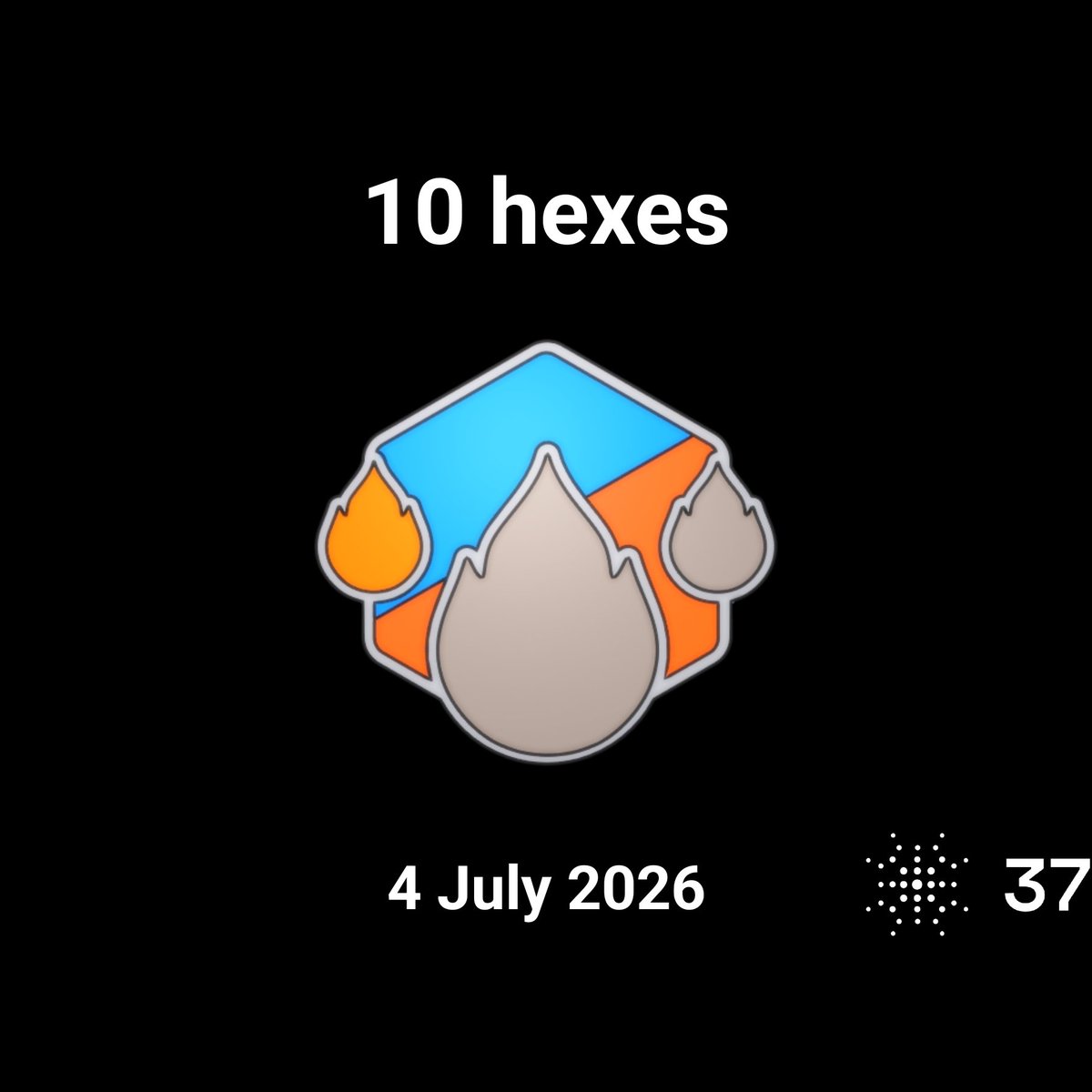 420JZ's tweet photo. I’ve just covered 10 hexes on #375go! #discovergo https://t.co/LKMbBqcOLj