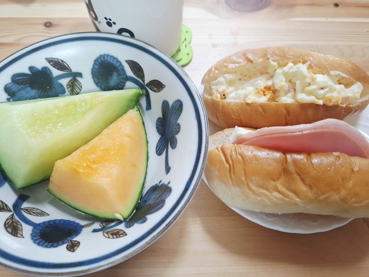 Admw439's tweet photo. 朝食 https://t.co/8bCnDqLn1s