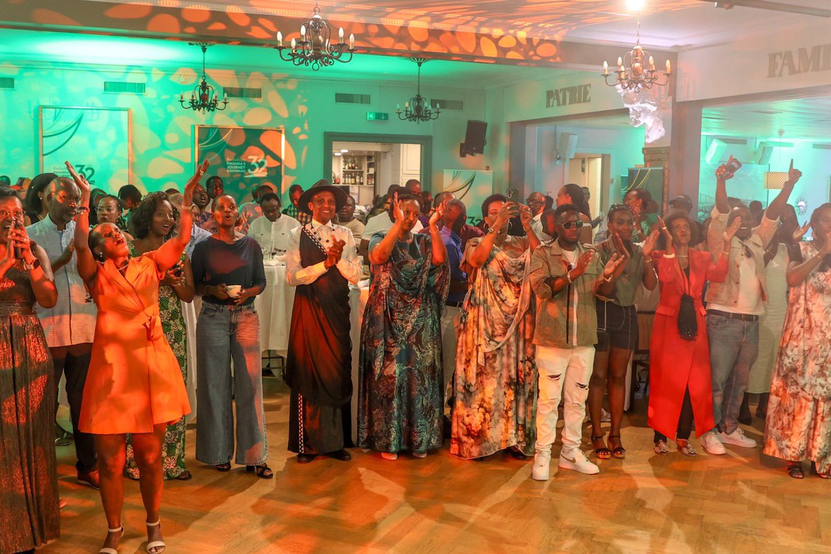 RwandaInGeneva's tweet photo. On July 4, 2026, Members of the Rwandan community and friends of Rwanda  from across Switzerland 🇨🇭 gathered to celebrate the 32nd Anniversary of Rwanda's Liberation#Kwibohora32 🇷🇼 https://t.co/4TcURxfluG