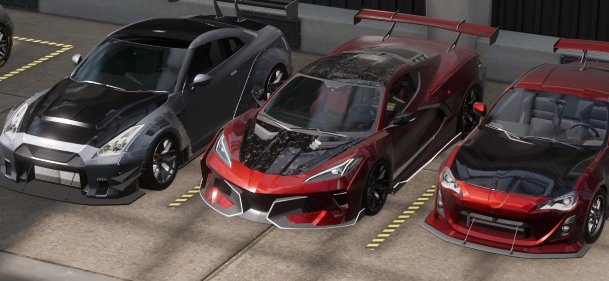nos_shoki's tweet photo. 全部カーボンになっていく...
#cpm2 #carparkingmultiplayer2 https://t.co/1PjiQaRKJn