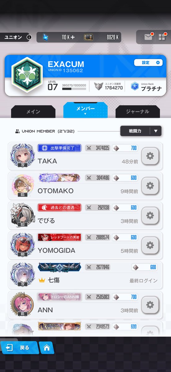 nanakizu_dqx's tweet photo. メンバー5名募集します！
ユニレ3%以内を必達で気楽に遊んでいます！
特に規約はないのでお気軽にご参加ください！
ユニオンディスコードもあるのでコミュニケーションはとりやすいです！
質問等受け付けますのでご興味のある方はDMください〜！
#nikke https://t.co/7Brb7Q8XKS