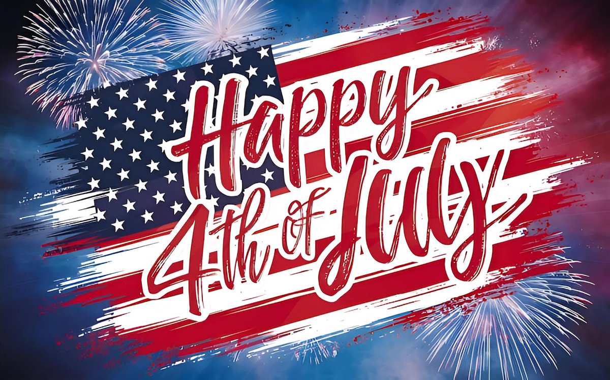 DarrylKeithFord's tweet photo. 🇺🇸 Happy 4th of July! 🎆

Wishing everyone a safe and happy Independence Day! Celebrate with family, friends, great food, and fireworks as we honor America's birthday.

Have an amazing 4th! ❤️🤍💙🇺🇸 #FourthOfJuly #IndependenceDay #USA https://t.co/3OaktylTzq